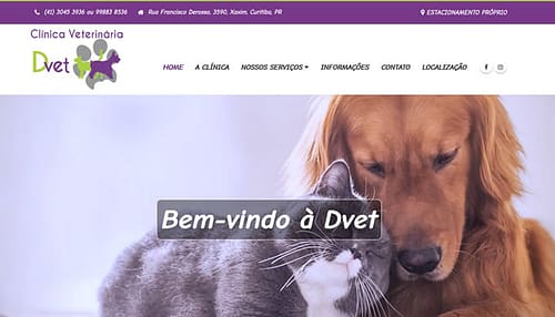 DVET Clínica Veterinária e Pet Shop